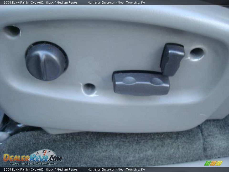 2004 Buick Rainier CXL AWD Black / Medium Pewter Photo #15