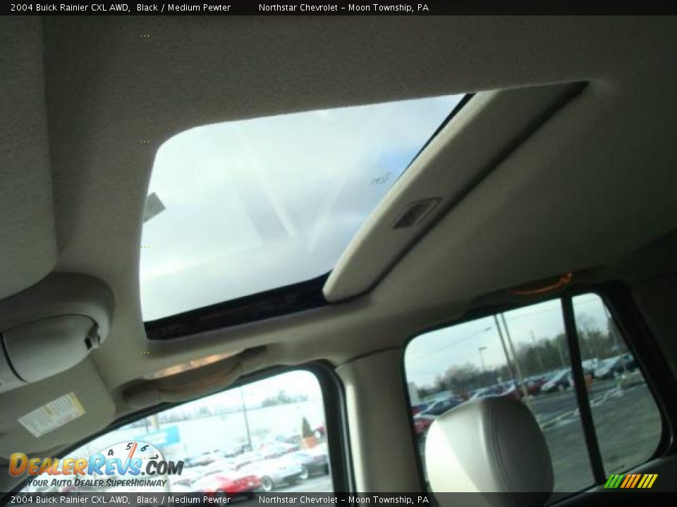 2004 Buick Rainier CXL AWD Black / Medium Pewter Photo #16