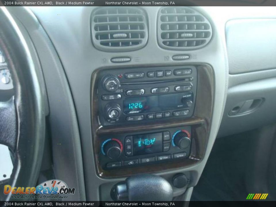 2004 Buick Rainier CXL AWD Black / Medium Pewter Photo #18