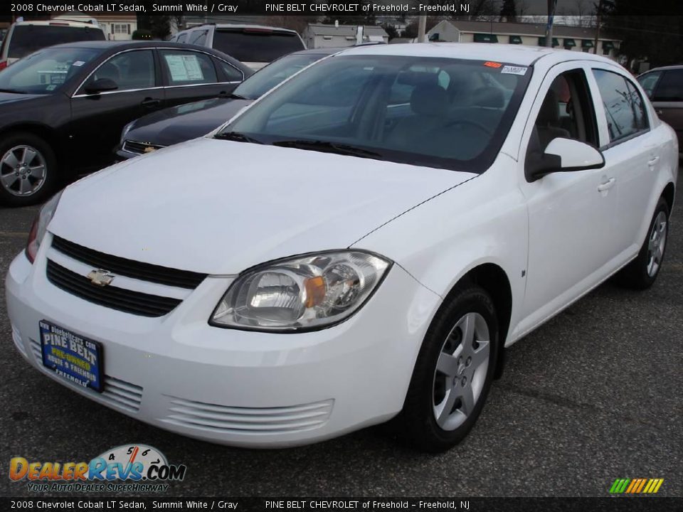 2008 Chevrolet Cobalt LT Sedan Summit White / Gray Photo #1
