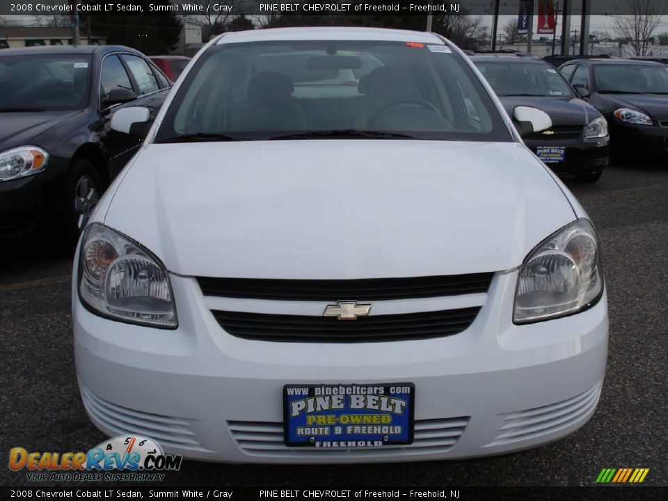 2008 Chevrolet Cobalt LT Sedan Summit White / Gray Photo #2