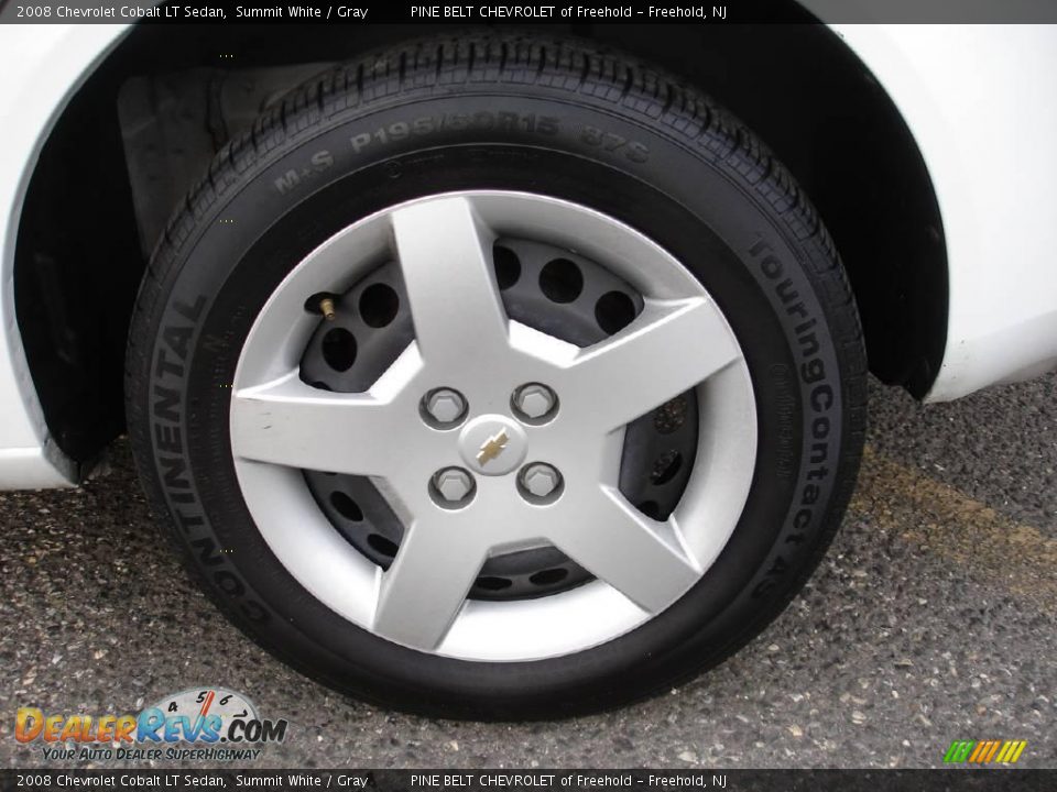 2008 Chevrolet Cobalt LT Sedan Summit White / Gray Photo #8
