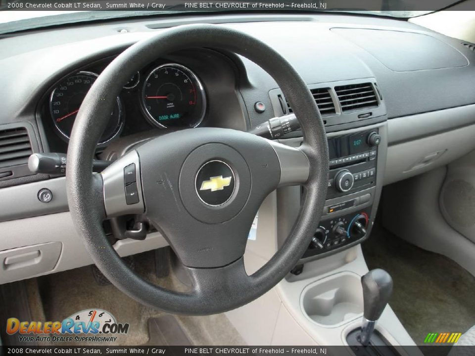 2008 Chevrolet Cobalt LT Sedan Summit White / Gray Photo #11