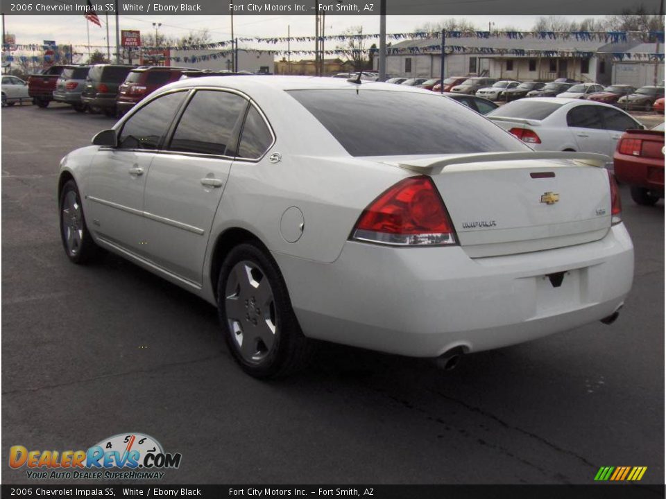 2006 Chevrolet Impala SS White / Ebony Black Photo #2