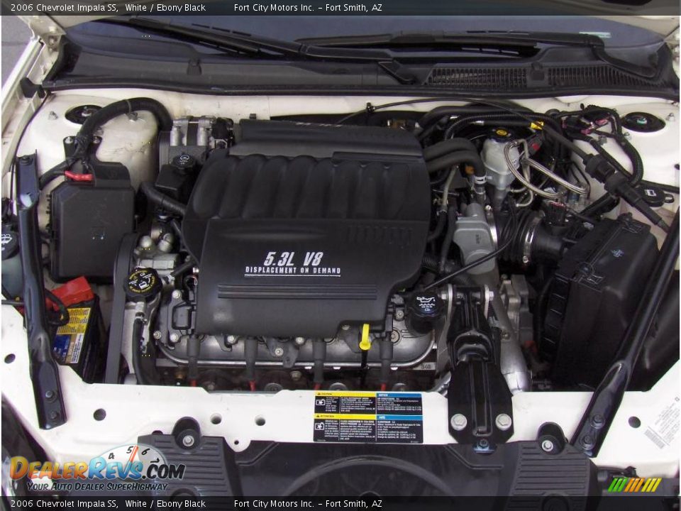 2006 Chevrolet Impala SS White / Ebony Black Photo #14