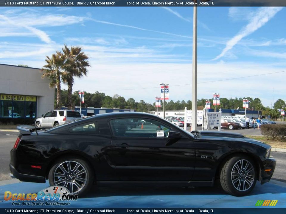 2010 Ford Mustang GT Premium Coupe Black / Charcoal Black Photo #2