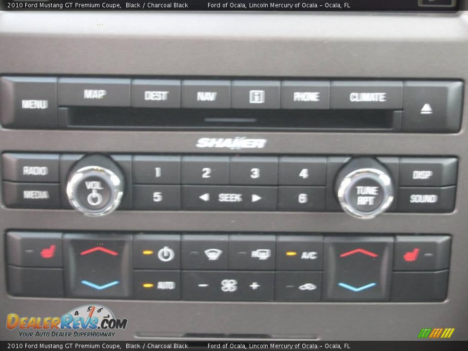 2010 Ford Mustang GT Premium Coupe Black / Charcoal Black Photo #6