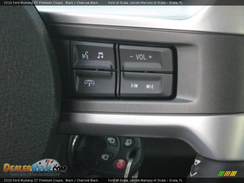 2010 Ford Mustang GT Premium Coupe Black / Charcoal Black Photo #7