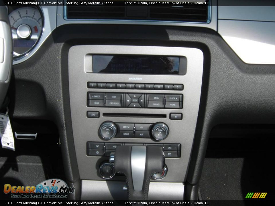 2010 Ford Mustang GT Convertible Sterling Grey Metallic / Stone Photo #4