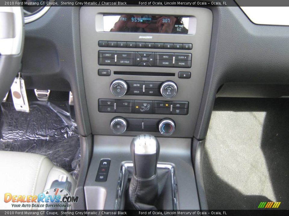2010 Ford Mustang GT Coupe Sterling Grey Metallic / Charcoal Black Photo #4