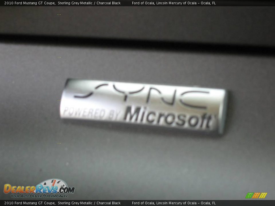 2010 Ford Mustang GT Coupe Sterling Grey Metallic / Charcoal Black Photo #5