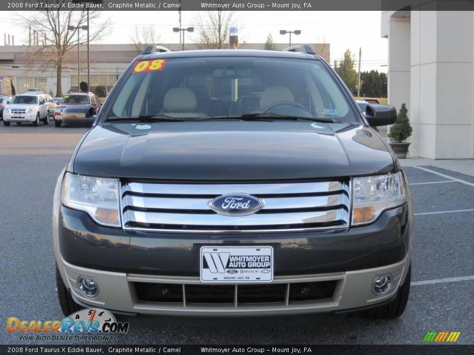 2008 Ford Taurus X Eddie Bauer Graphite Metallic / Camel Photo #2
