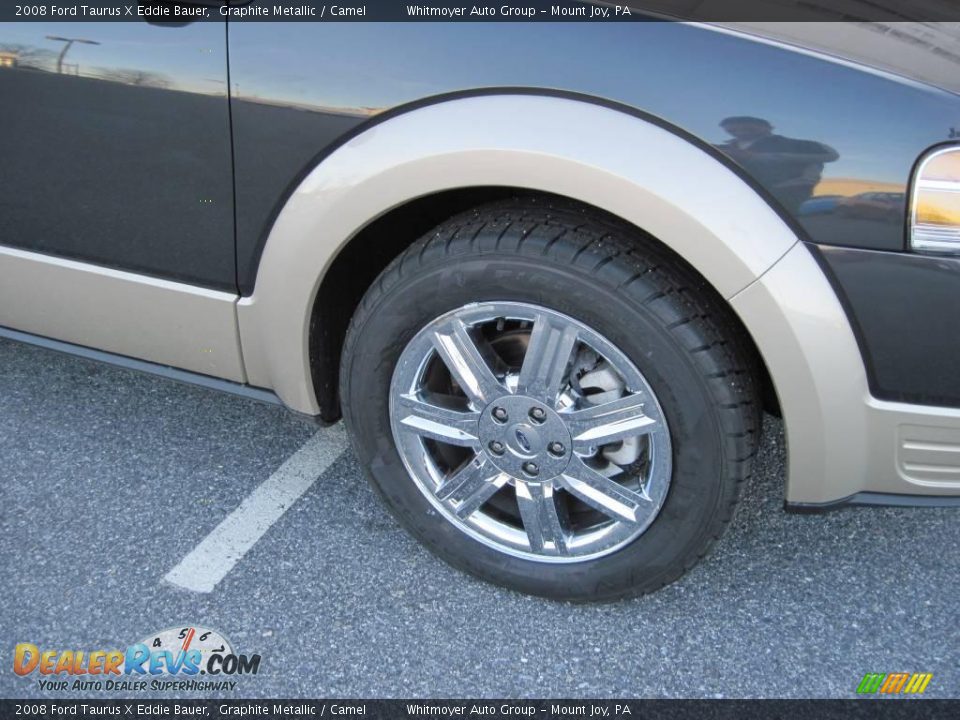 2008 Ford Taurus X Eddie Bauer Graphite Metallic / Camel Photo #4
