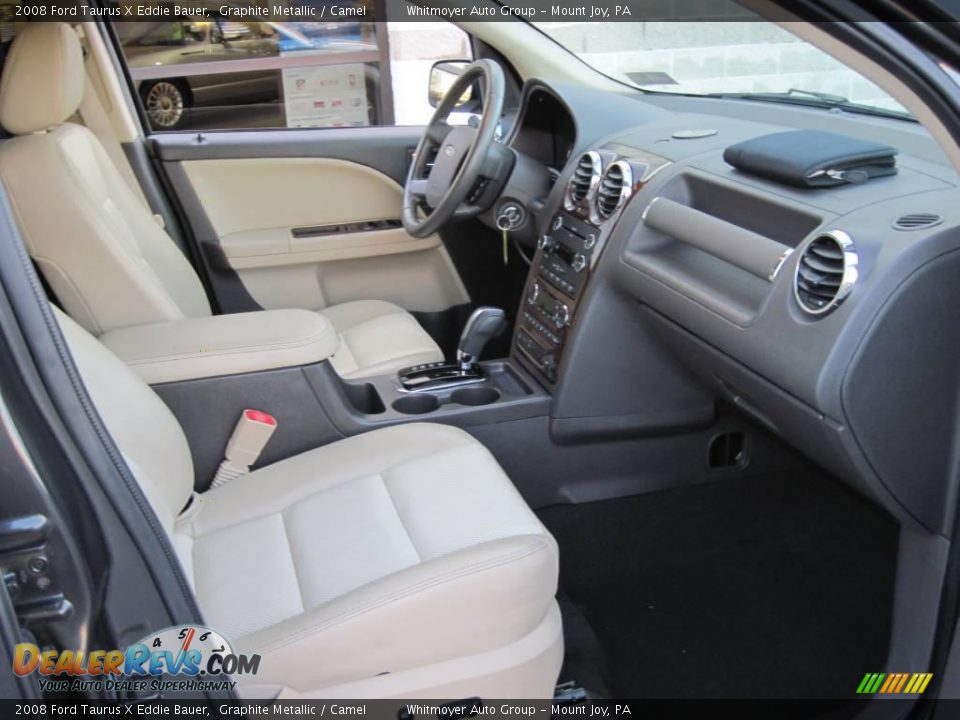 2008 Ford Taurus X Eddie Bauer Graphite Metallic / Camel Photo #5