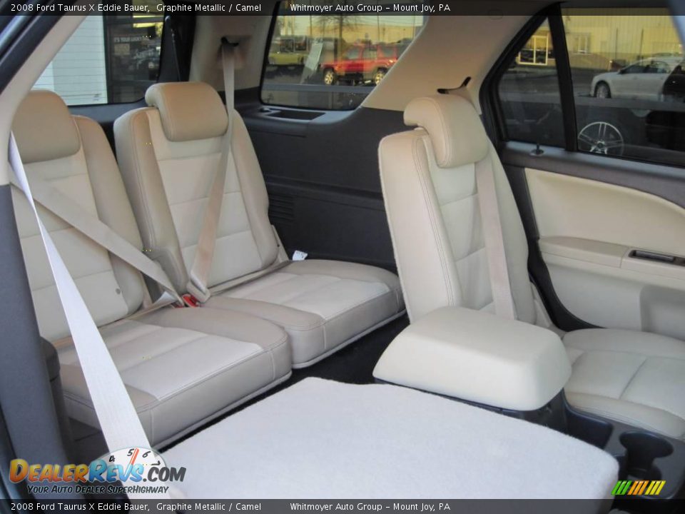 2008 Ford Taurus X Eddie Bauer Graphite Metallic / Camel Photo #7
