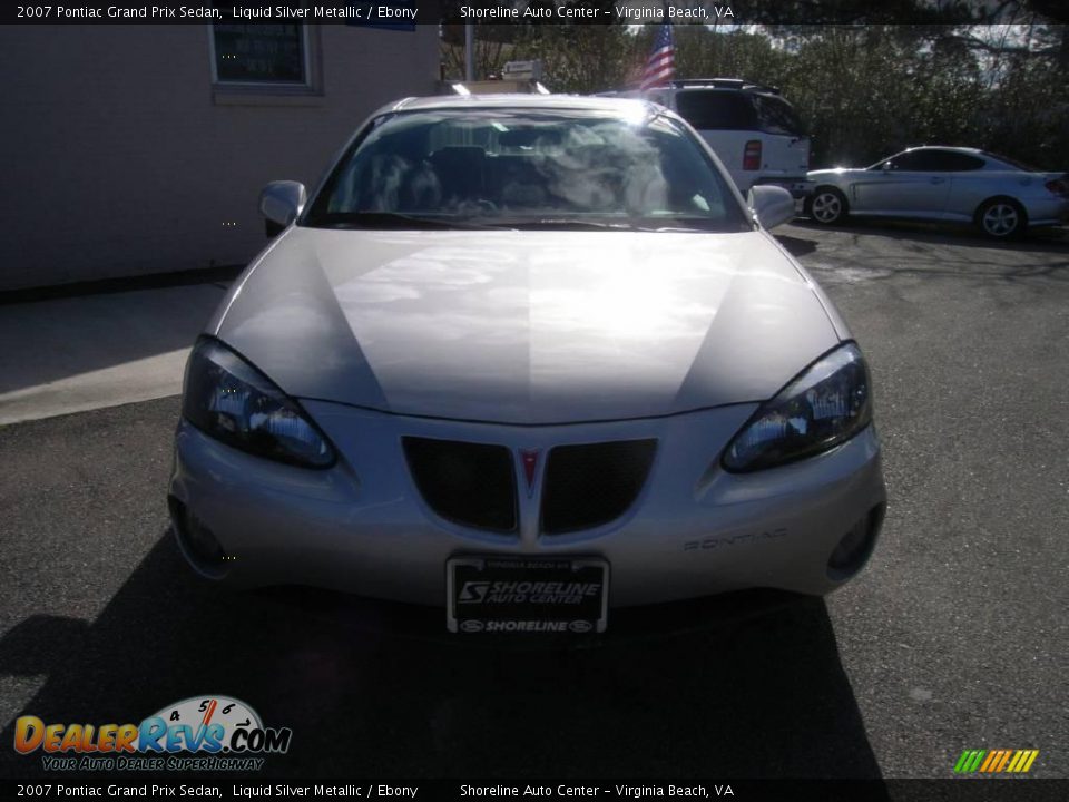 2007 Pontiac Grand Prix Sedan Liquid Silver Metallic / Ebony Photo #1