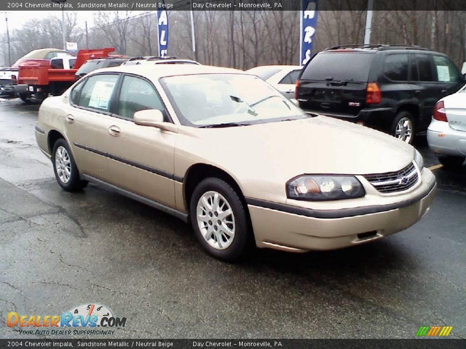 2004 Chevrolet Impala Sandstone Metallic / Neutral Beige Photo #1