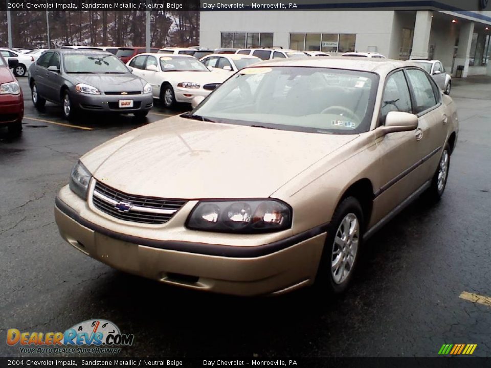 2004 Chevrolet Impala Sandstone Metallic / Neutral Beige Photo #2