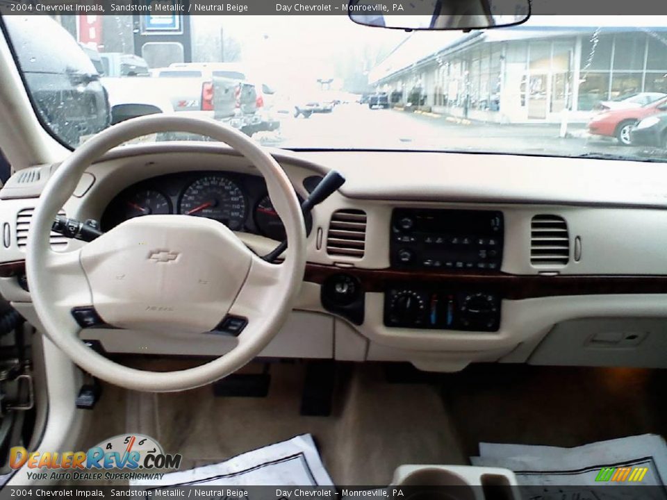 2004 Chevrolet Impala Sandstone Metallic / Neutral Beige Photo #7