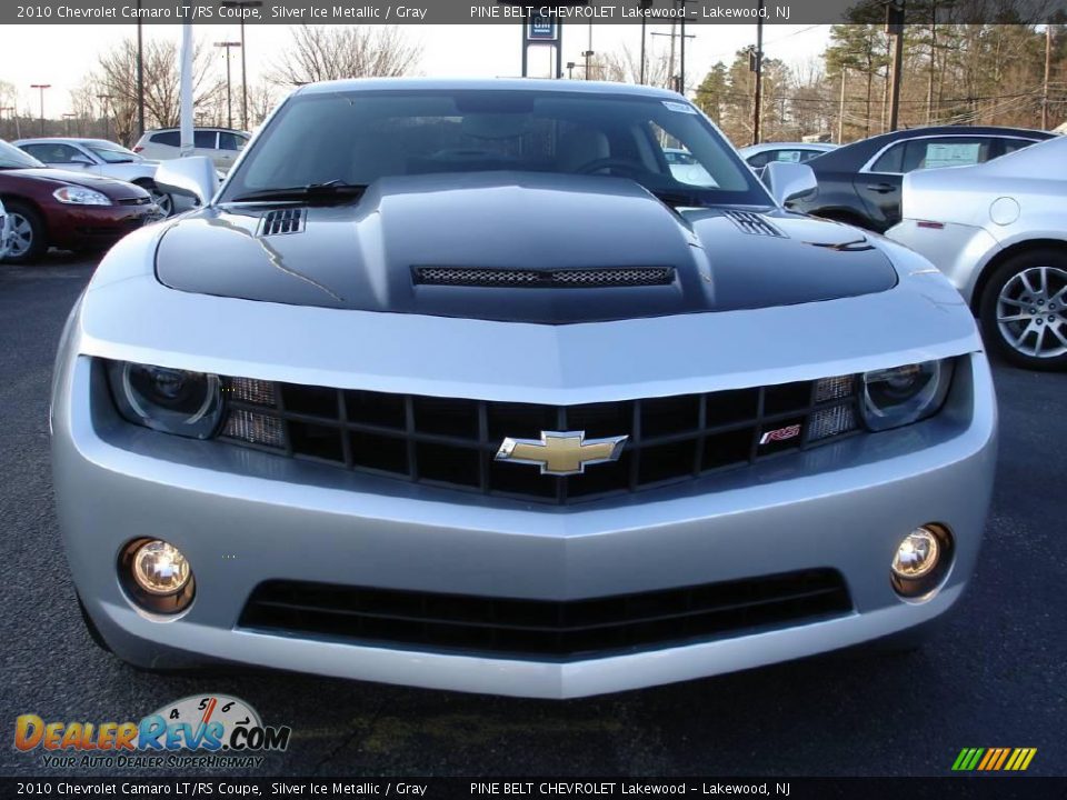 2010 Chevrolet Camaro LT/RS Coupe Silver Ice Metallic / Gray Photo #2