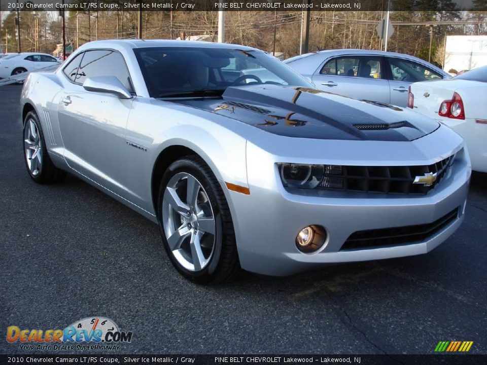 2010 Chevrolet Camaro LT/RS Coupe Silver Ice Metallic / Gray Photo #3