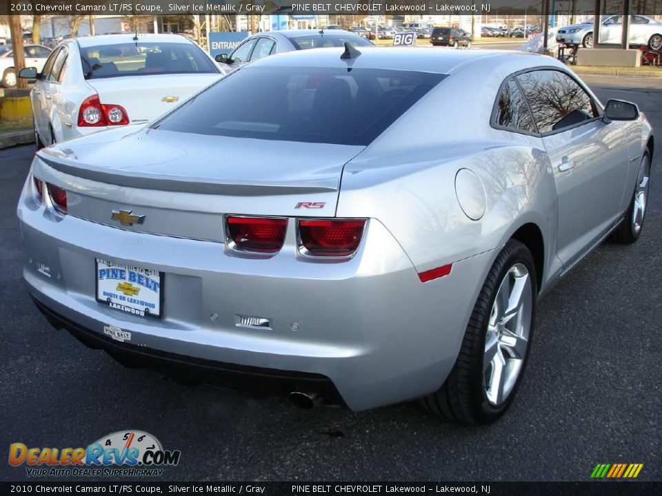 2010 Chevrolet Camaro LT/RS Coupe Silver Ice Metallic / Gray Photo #4