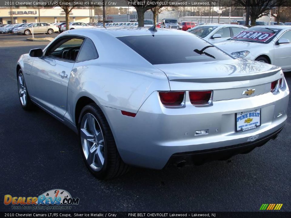 2010 Chevrolet Camaro LT/RS Coupe Silver Ice Metallic / Gray Photo #6