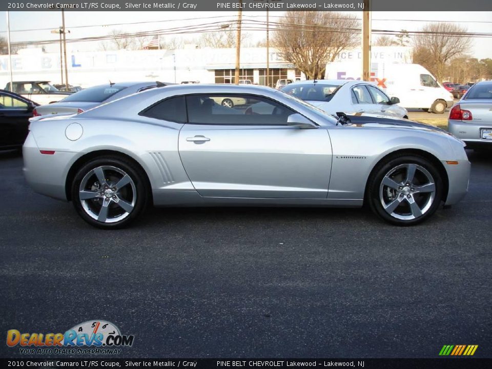 2010 Chevrolet Camaro LT/RS Coupe Silver Ice Metallic / Gray Photo #7