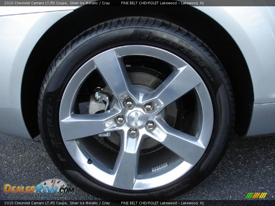 2010 Chevrolet Camaro LT/RS Coupe Silver Ice Metallic / Gray Photo #8