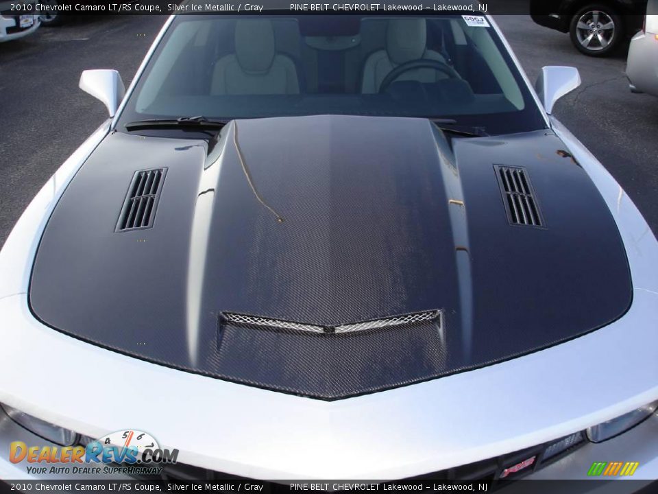 2010 Chevrolet Camaro LT/RS Coupe Silver Ice Metallic / Gray Photo #9