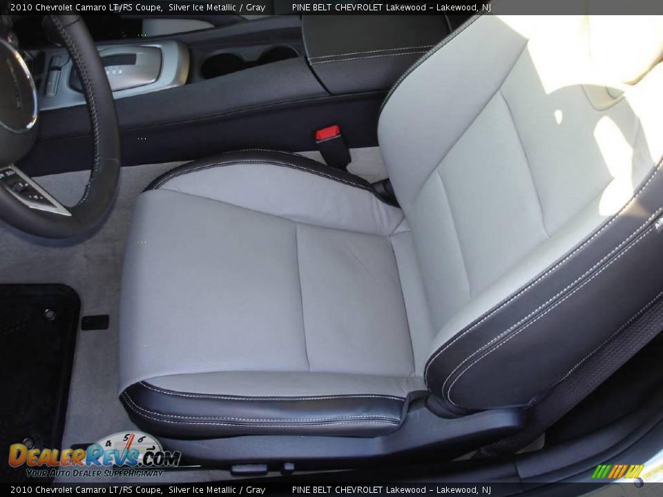 2010 Chevrolet Camaro LT/RS Coupe Silver Ice Metallic / Gray Photo #11