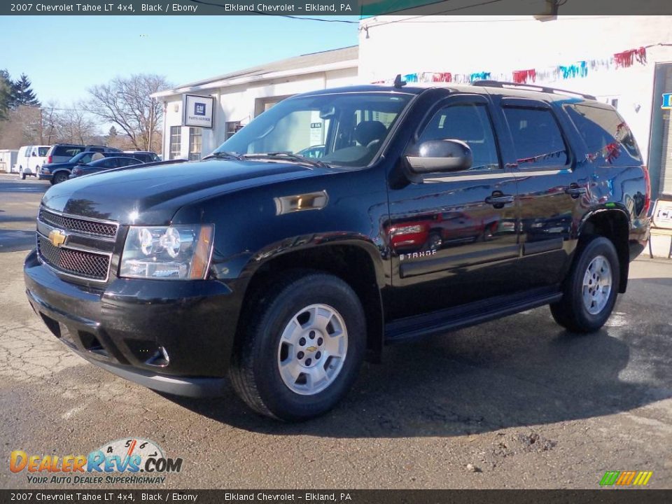 2007 Chevrolet Tahoe LT 4x4 Black / Ebony Photo #1