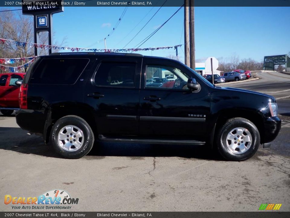2007 Chevrolet Tahoe LT 4x4 Black / Ebony Photo #4