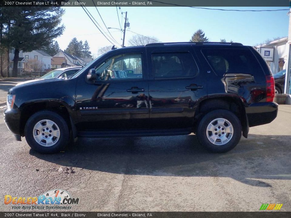 2007 Chevrolet Tahoe LT 4x4 Black / Ebony Photo #8