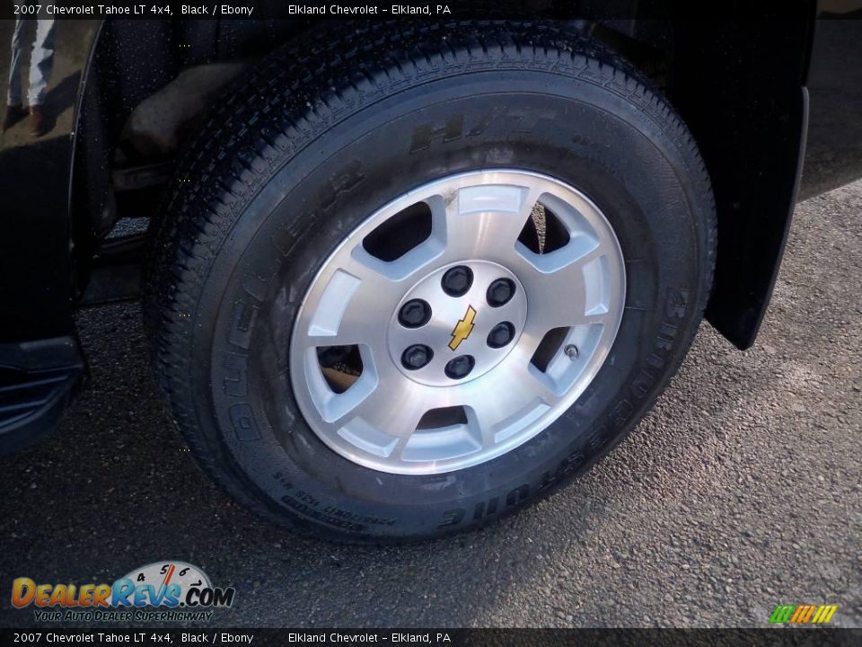 2007 Chevrolet Tahoe LT 4x4 Black / Ebony Photo #9