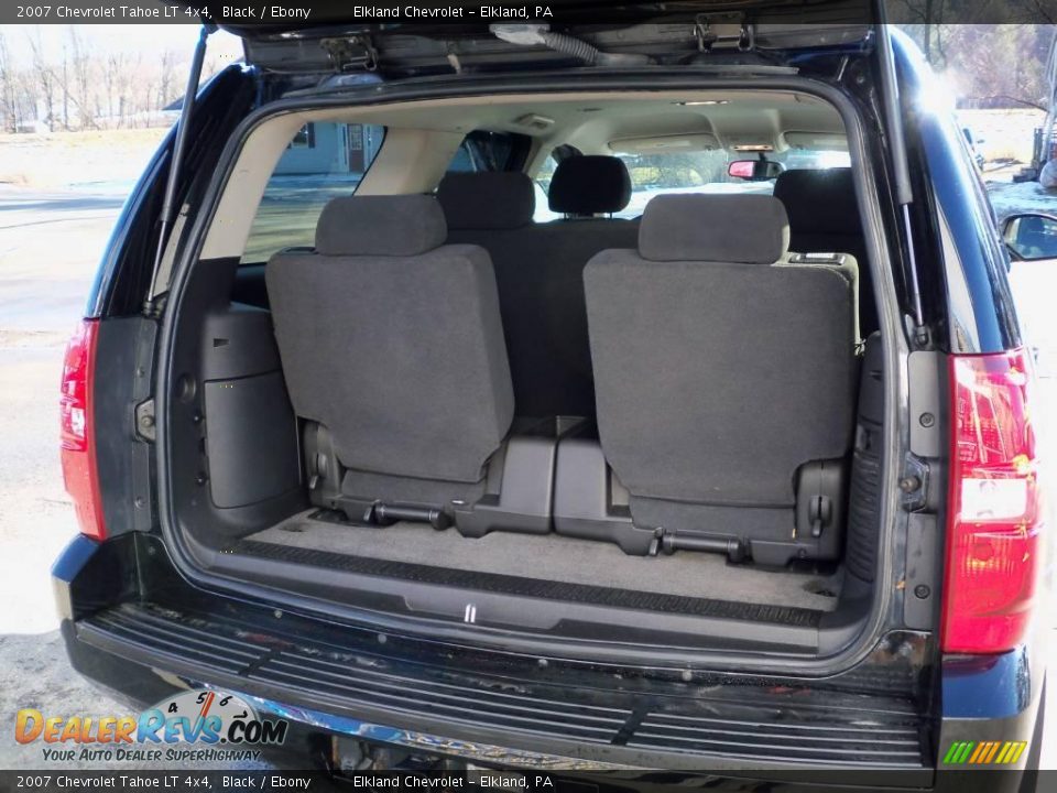 2007 Chevrolet Tahoe LT 4x4 Black / Ebony Photo #12