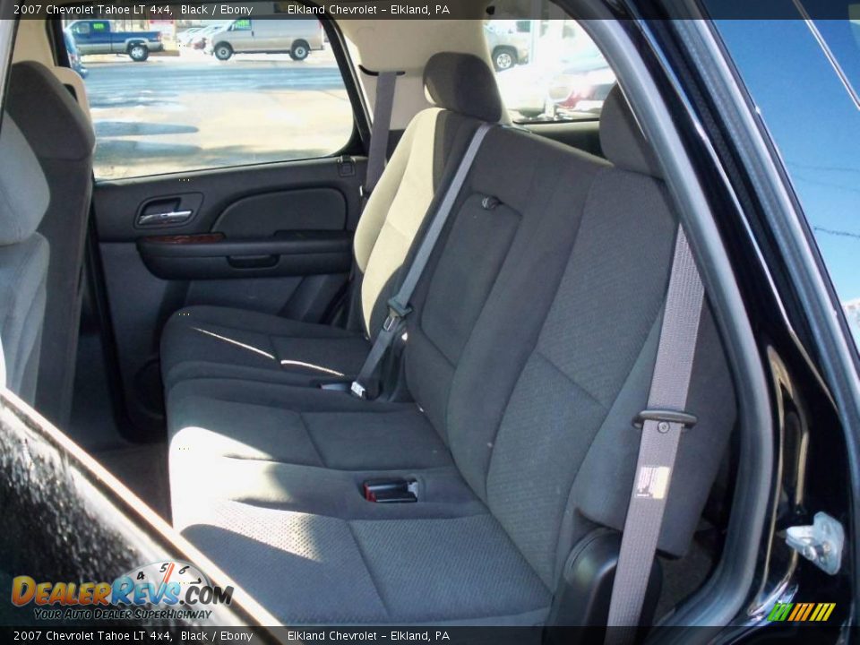 2007 Chevrolet Tahoe LT 4x4 Black / Ebony Photo #15