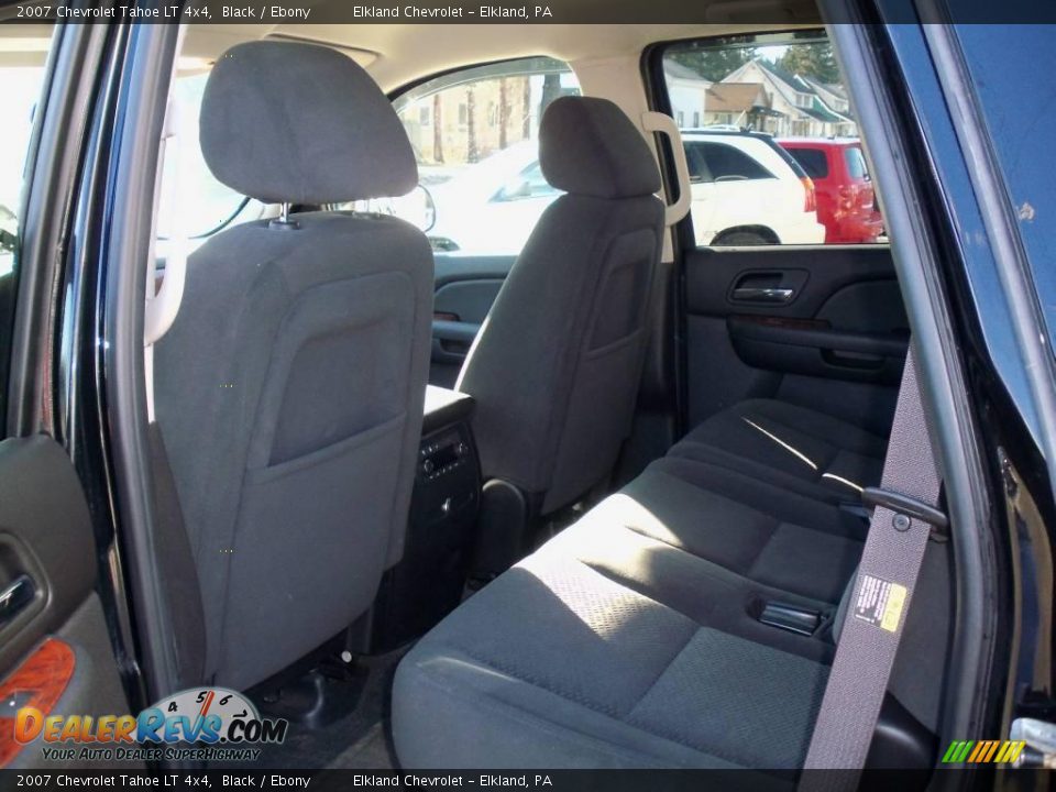 2007 Chevrolet Tahoe LT 4x4 Black / Ebony Photo #16