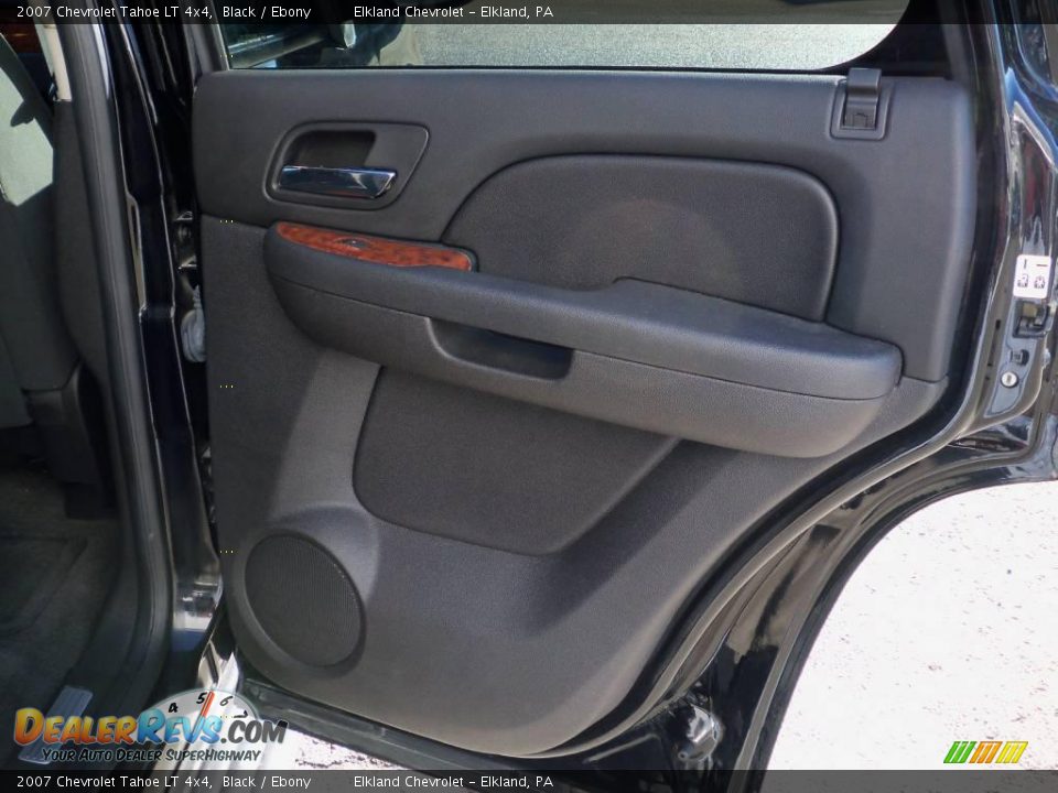 2007 Chevrolet Tahoe LT 4x4 Black / Ebony Photo #17