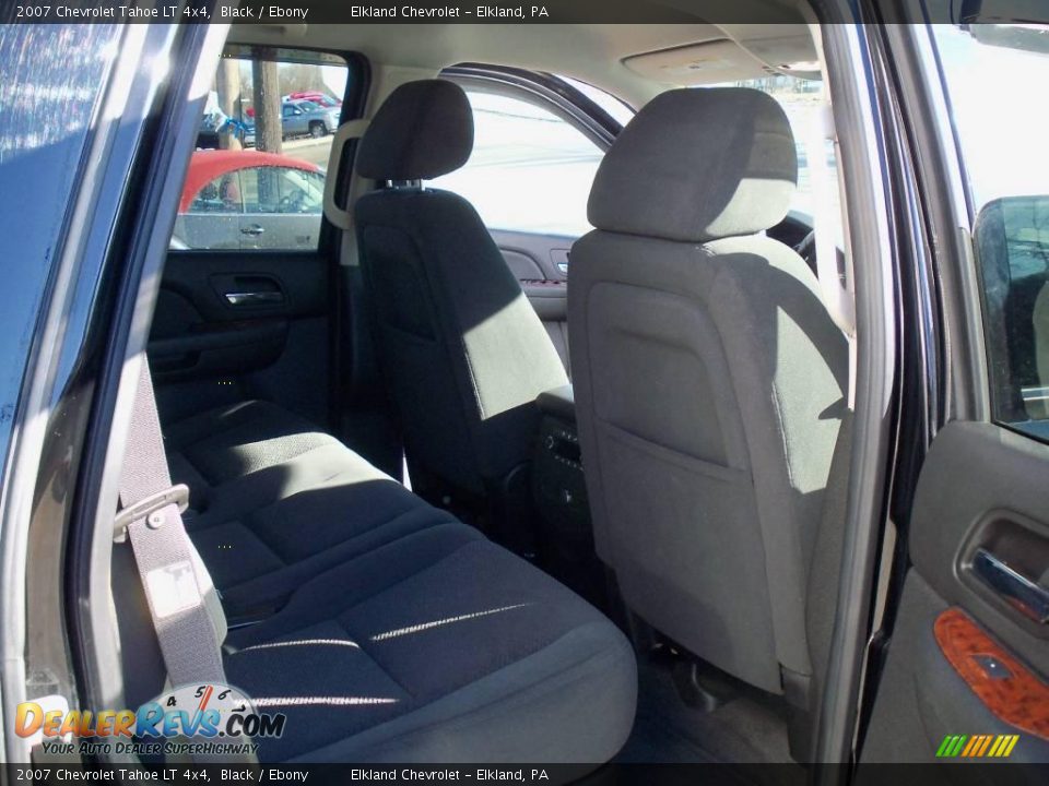 2007 Chevrolet Tahoe LT 4x4 Black / Ebony Photo #19
