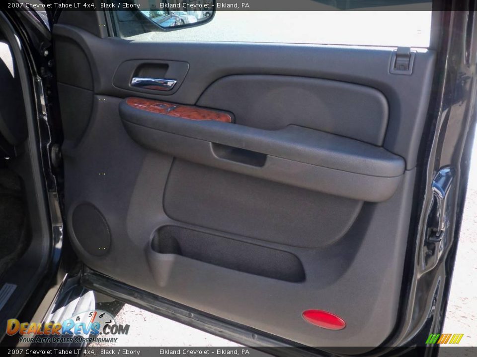2007 Chevrolet Tahoe LT 4x4 Black / Ebony Photo #21