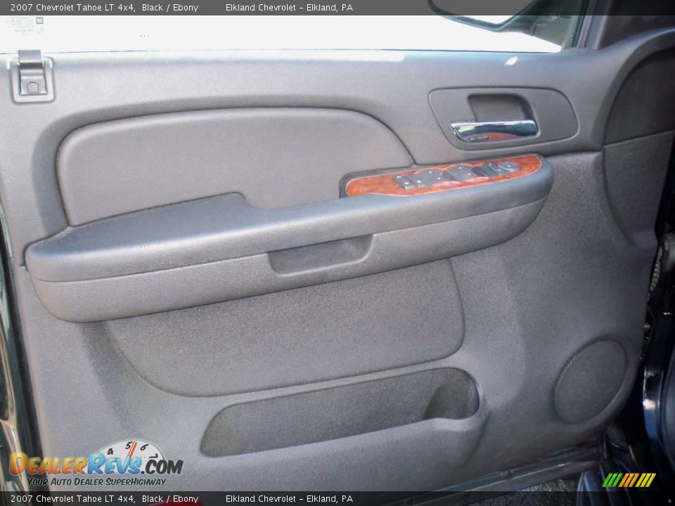 2007 Chevrolet Tahoe LT 4x4 Black / Ebony Photo #24