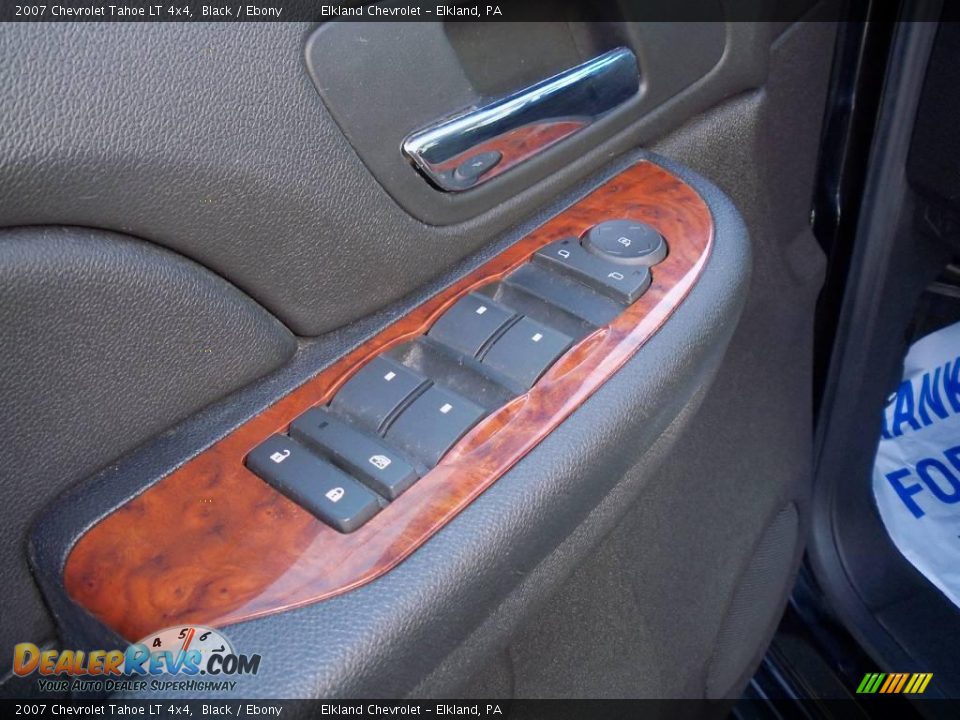 2007 Chevrolet Tahoe LT 4x4 Black / Ebony Photo #25