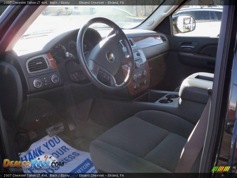 2007 Chevrolet Tahoe LT 4x4 Black / Ebony Photo #28
