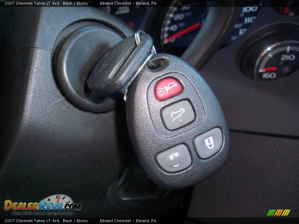 2007 Chevrolet Tahoe LT 4x4 Black / Ebony Photo #36