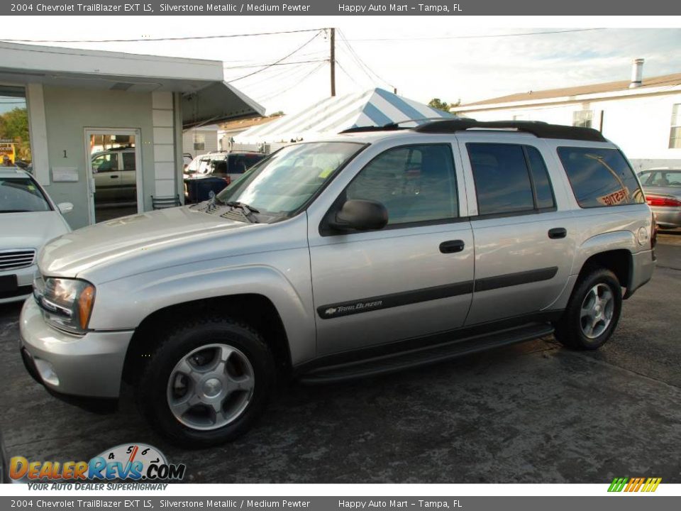 2004 Chevrolet TrailBlazer EXT LS Silverstone Metallic / Medium Pewter Photo #2
