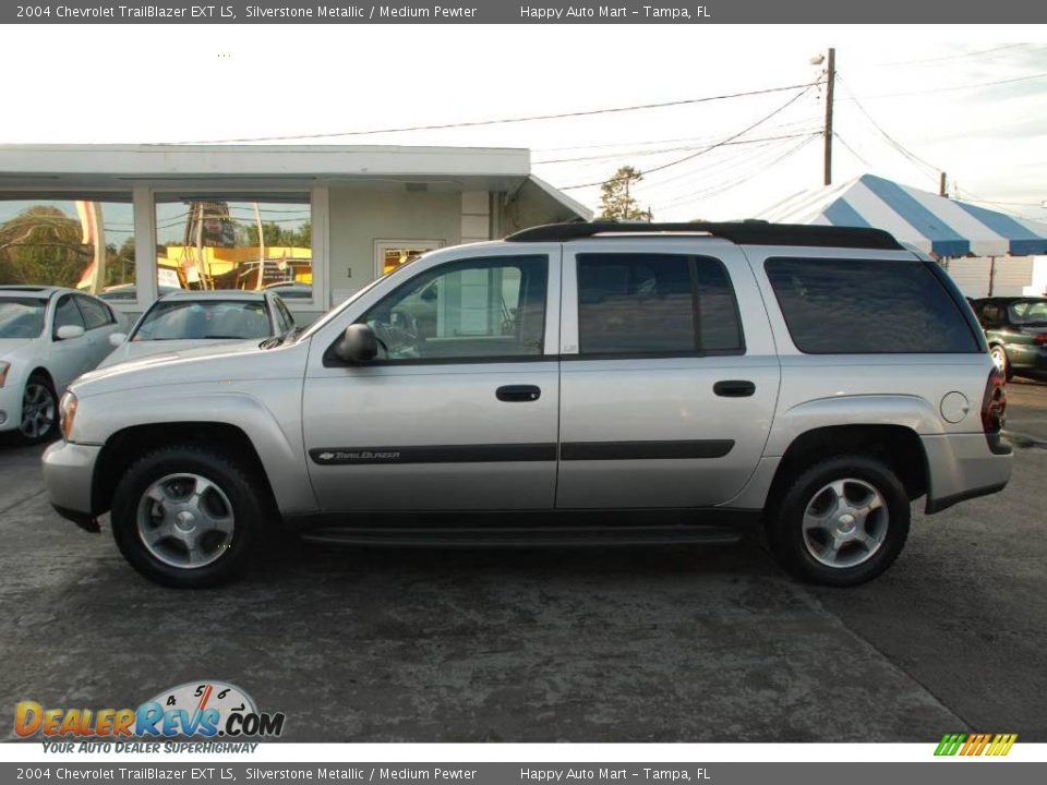 2004 Chevrolet TrailBlazer EXT LS Silverstone Metallic / Medium Pewter Photo #3