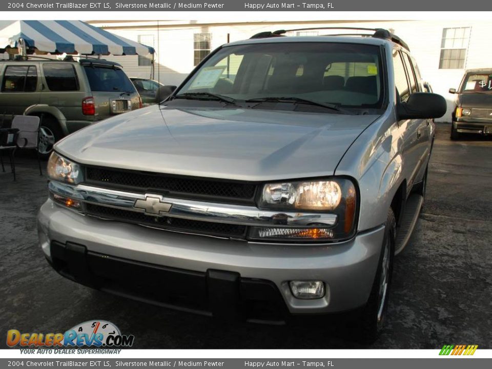 2004 Chevrolet TrailBlazer EXT LS Silverstone Metallic / Medium Pewter Photo #4