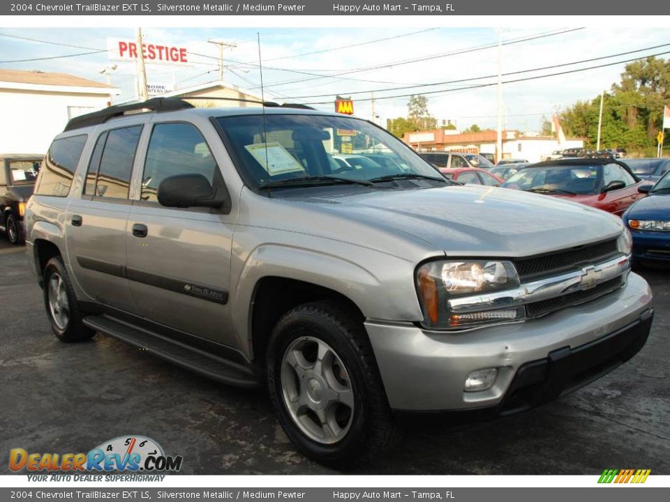 2004 Chevrolet TrailBlazer EXT LS Silverstone Metallic / Medium Pewter Photo #6
