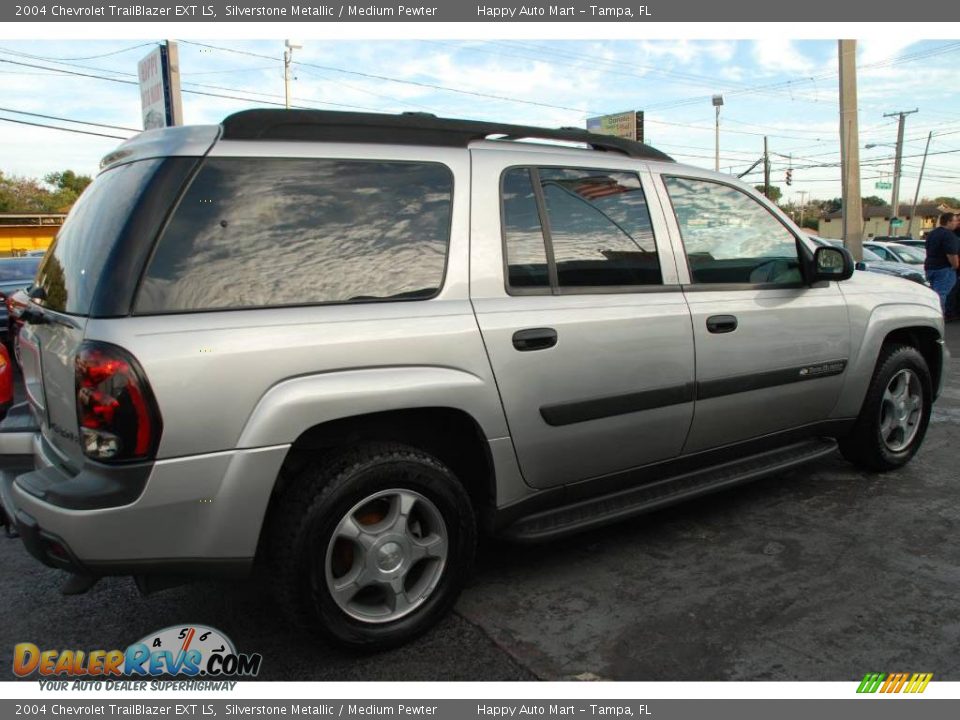 2004 Chevrolet TrailBlazer EXT LS Silverstone Metallic / Medium Pewter Photo #7